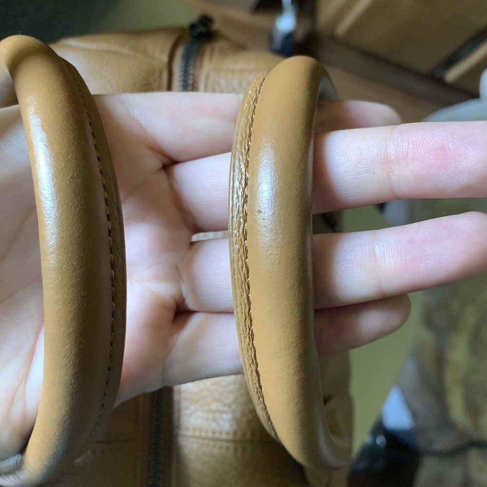 Status Anxiety As She Pleases Bag Tan Crossbody Handbag Medium Purse - Picture 9 of 11